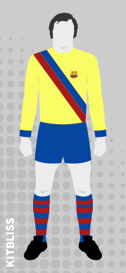 Barcelona 1974-75 home
