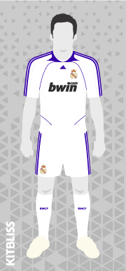 Real Madrid 2007-08 home