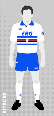 Sampdoria 1993-94 away