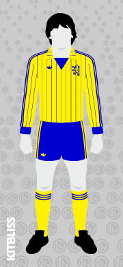 Sochaux 1980-81 long sleeved home