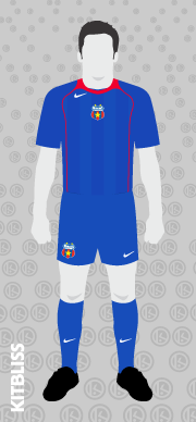 Steaua Bucharest 2004-05 away