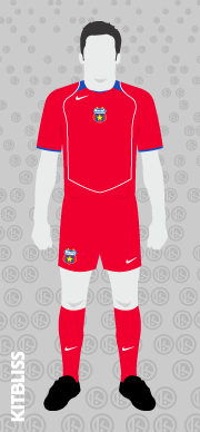 Steaua Bucharest 2004 home