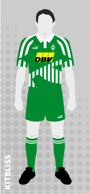 Werder Bremen 1994-96 away