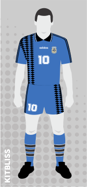 Argentina 1994 World Cup away