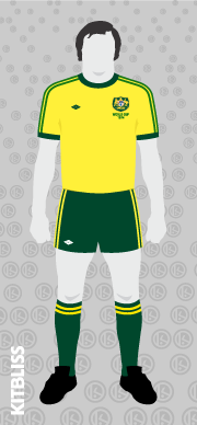 Australia 1974 World Cup home variation