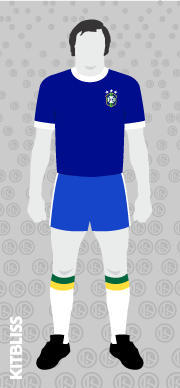 Brazil 1974 World Cup away variation