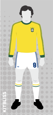 Brazil 1978 World Cup away variation