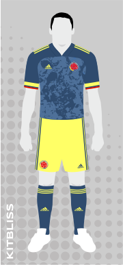 Colombia 2020-21 away