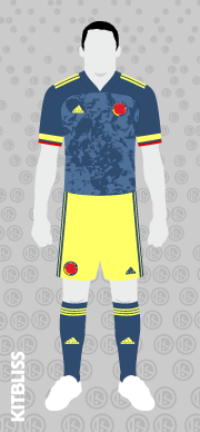 Colombia 2020-21 away