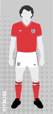 England 1984-88 away