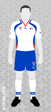 Faroe Islands 2001-02 home