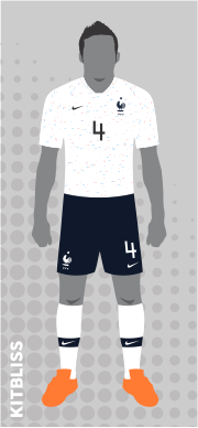 France 2018 World Cup away