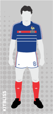 France 1984-86 home