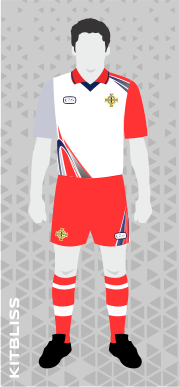Northern Ireland 1998-99 away