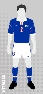 South Korea 1998 away