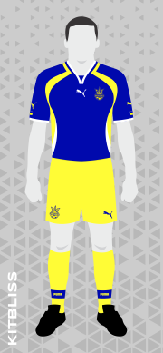 Ukraine 2001 away