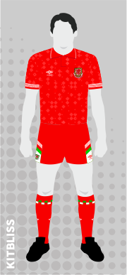 Wales 1990-92 home