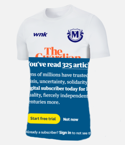 Market Albion's proposed home shirt for 2022-23