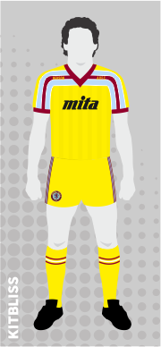 Aston Villa 1985-87 away