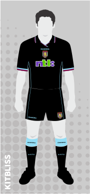 Aston Villa 2000-01 away