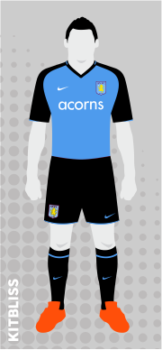 Aston Villa 2008-09 away