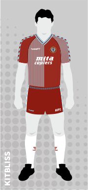Aston Villa 1987-89 home variation