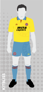 Aston Villa 1991-93 third