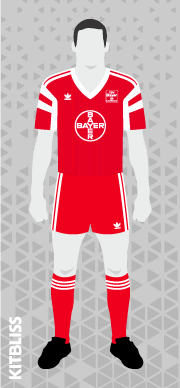 Bayer Leverkusen 1990-91 away