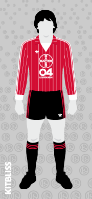 Bayer Leverkusen 1982-85 home