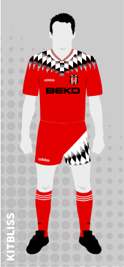 Besiktas 1994-95 away