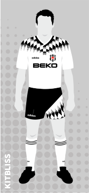 Besiktas 1994-95 home