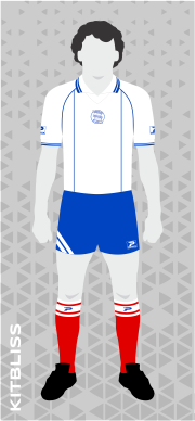 Birmingham City 1983-84 away variation