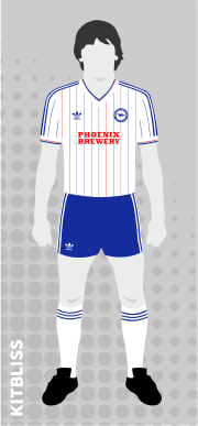 Brighton and Hove Albion 1984-85 away