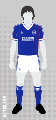 Brighton and Hove Albion 1983-85 home variation