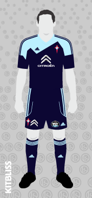 Celta Vigo 2013-14 away