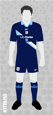 Crewe Alexandra 1999-2001 away