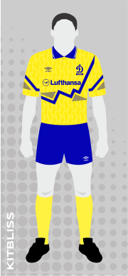 Dynamo Kyiv 1991-92 away
