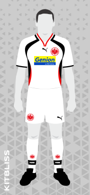 Eintracht Frankfurt 2000-01 away