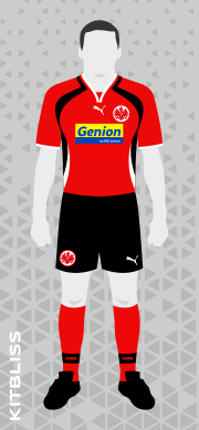 Eintracht Frankfurt 2000-01 home