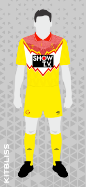 Galatasaray 1991-92 away