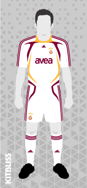 Galatasaray 2007-08 away