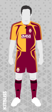 Galatasaray 2007-08 home