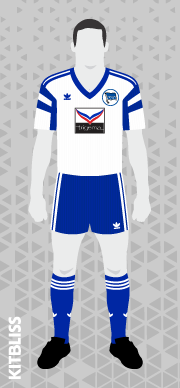 Hertha Berlin 1992-93 away