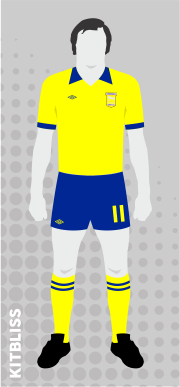 Ipswich Town 1976-77 away