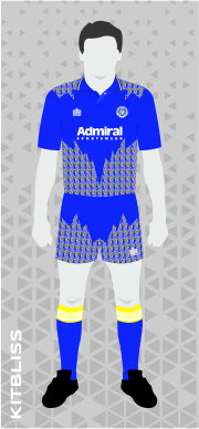 Leeds United 1992-93 away