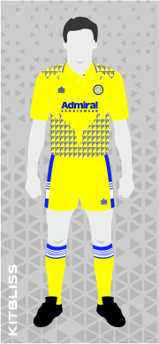 Leeds United 1992-93 third