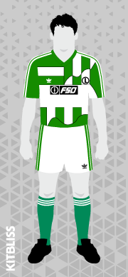 Legia Warsaw 1992-93 away