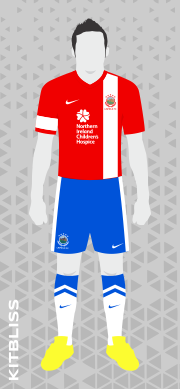 Linfield 2013-14 away