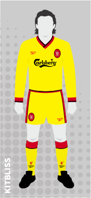 Liverpool 1997-98 away, 1998-1999 third