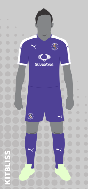 Luton Town 2016-17 third